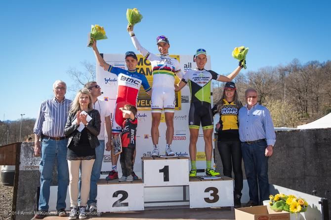 Nino Schurter topped the elite men's podium