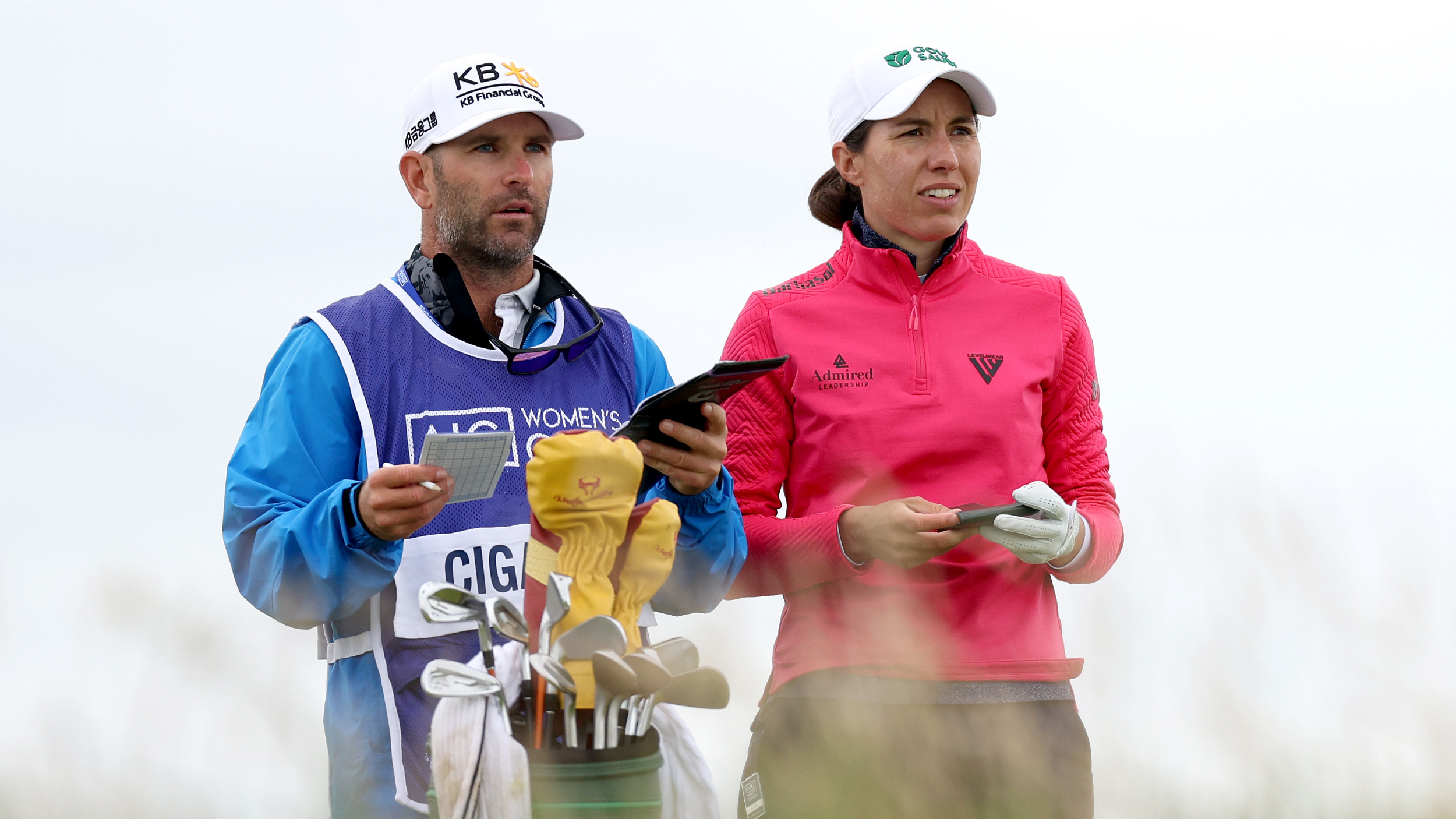 Carlota Ciganda at the AIG Women's Open