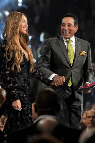 Beyonce Knowles and Smokey Robinson