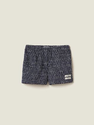 tweed shorts