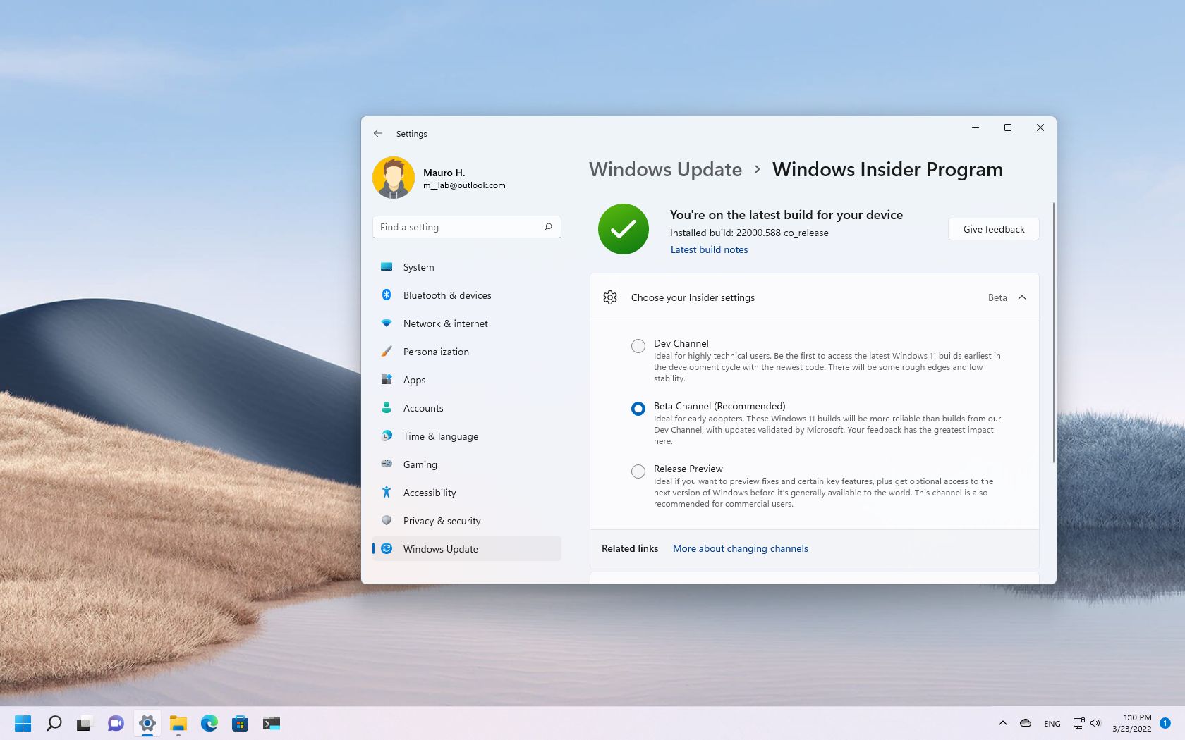 Windows 11 Build 226311825 226211825 KB5026440 Insider Beta Channel  Rolled out