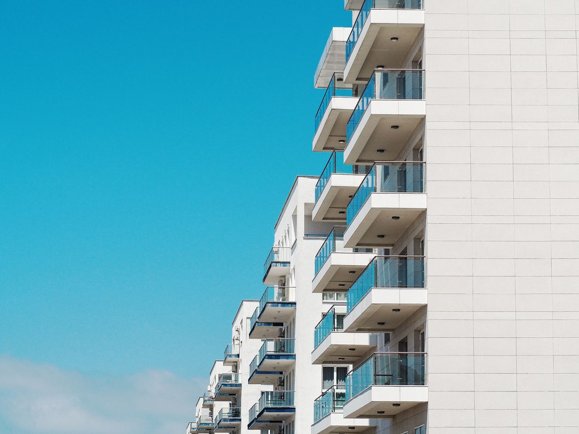 Balconies.