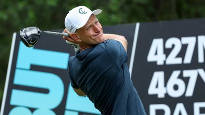 Adrian Meronk takes a shot at LIV Golf Greenbrier