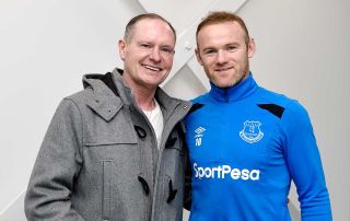 Paul Gascoigne Wayne Rooney Everton