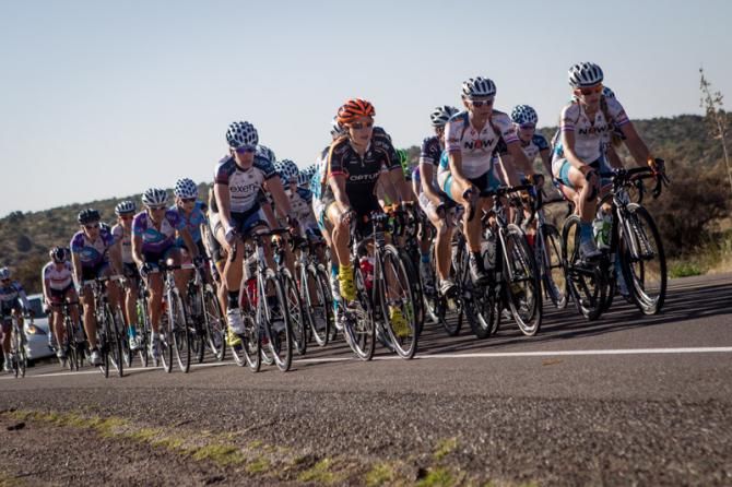 The women roll out of Silver City.