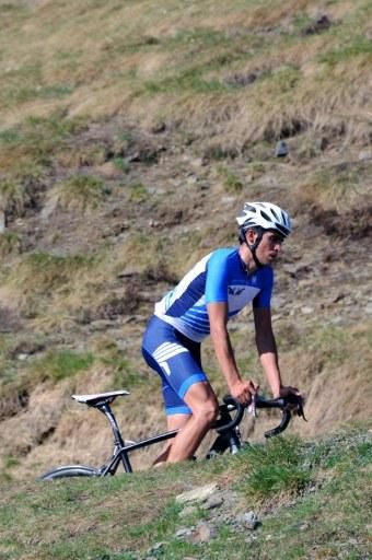 Alberto Contador was shooting a commerical for a mattress company on the Tourmalet