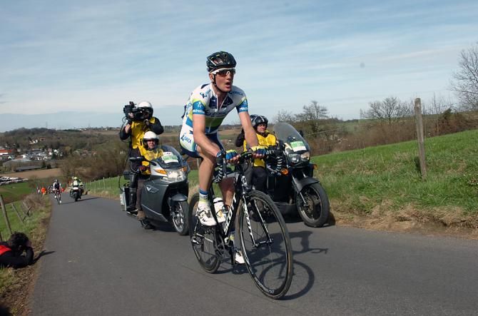 Pieter Weening represented Orica-GreenEdge in the attacks