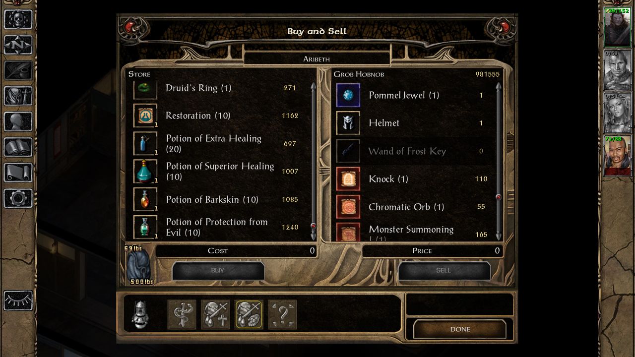 Neverwinter Nights campaign remade in Baldur's Gate 2 with assets taken from Pillars of Eternity.