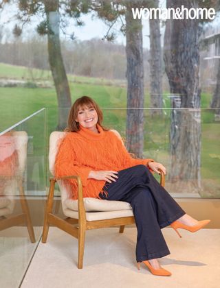 Lorraine Kelly for the woman&home April 2025 cover