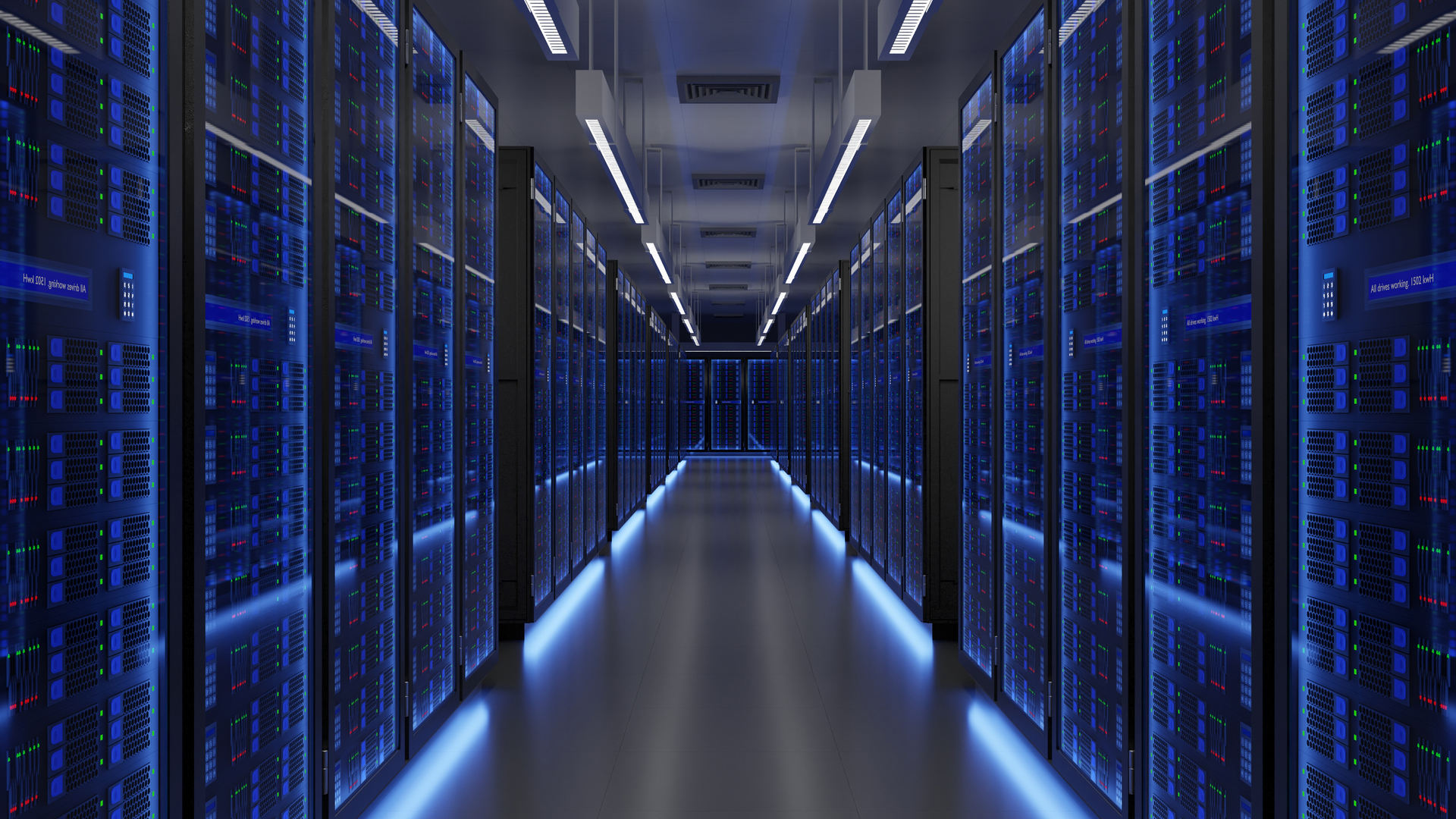 A server room