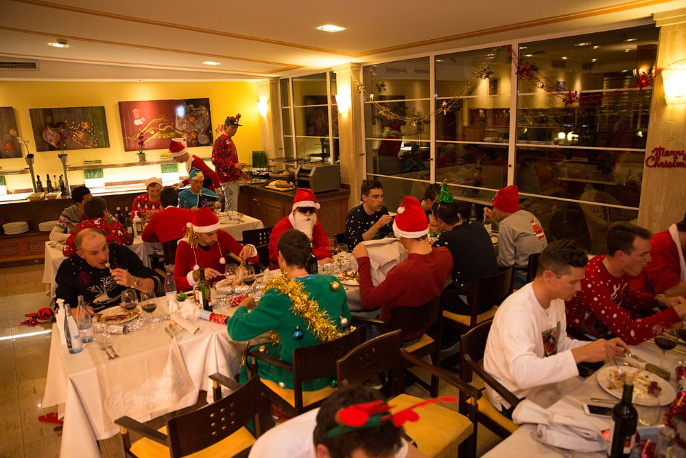 The Team Sky 2015 holiday dinner
