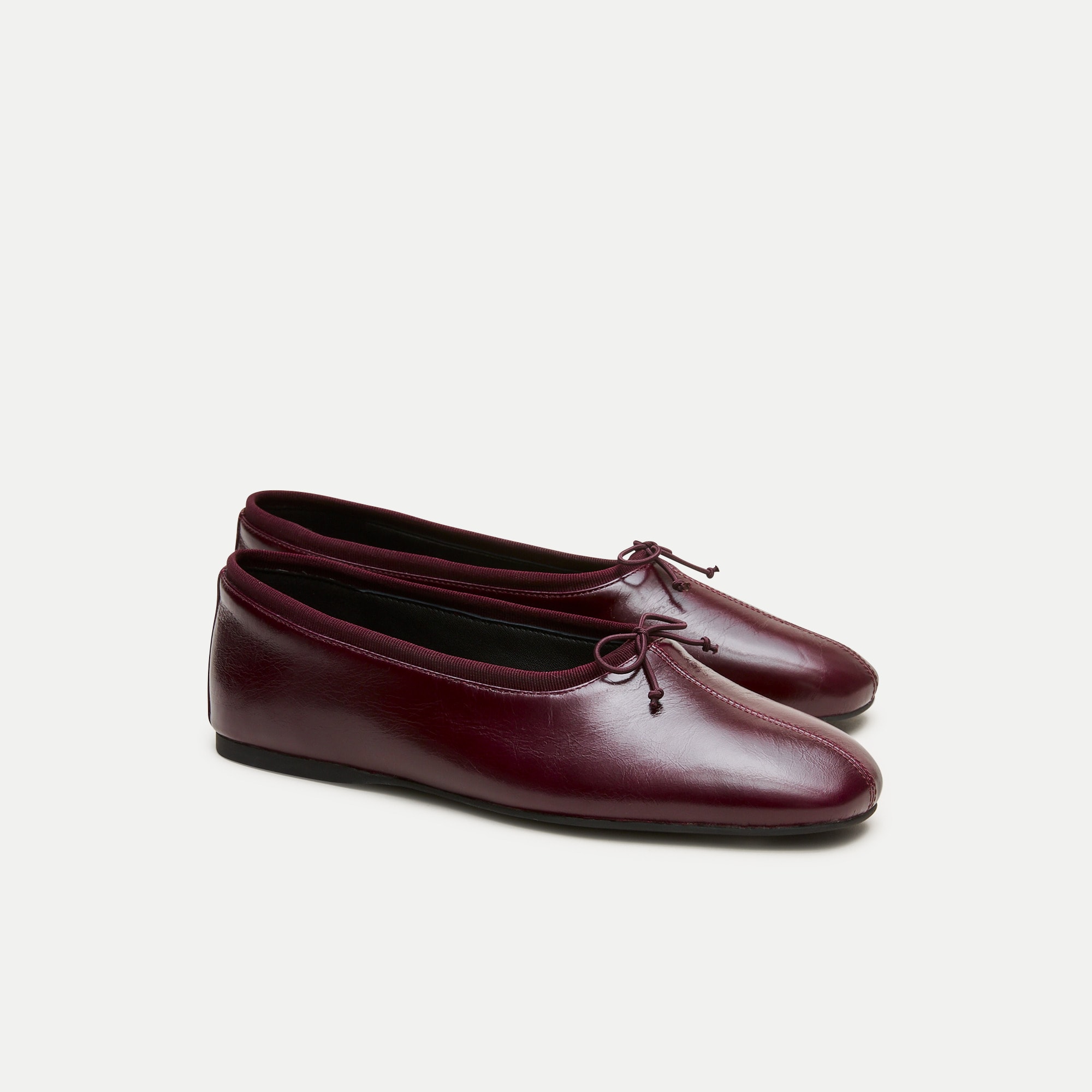 J.Crew, Verona Ballet Flats in Italian Leather