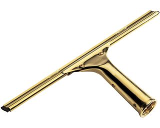 Ettore 10012 Solid Brass Squeegee, 12-Inch