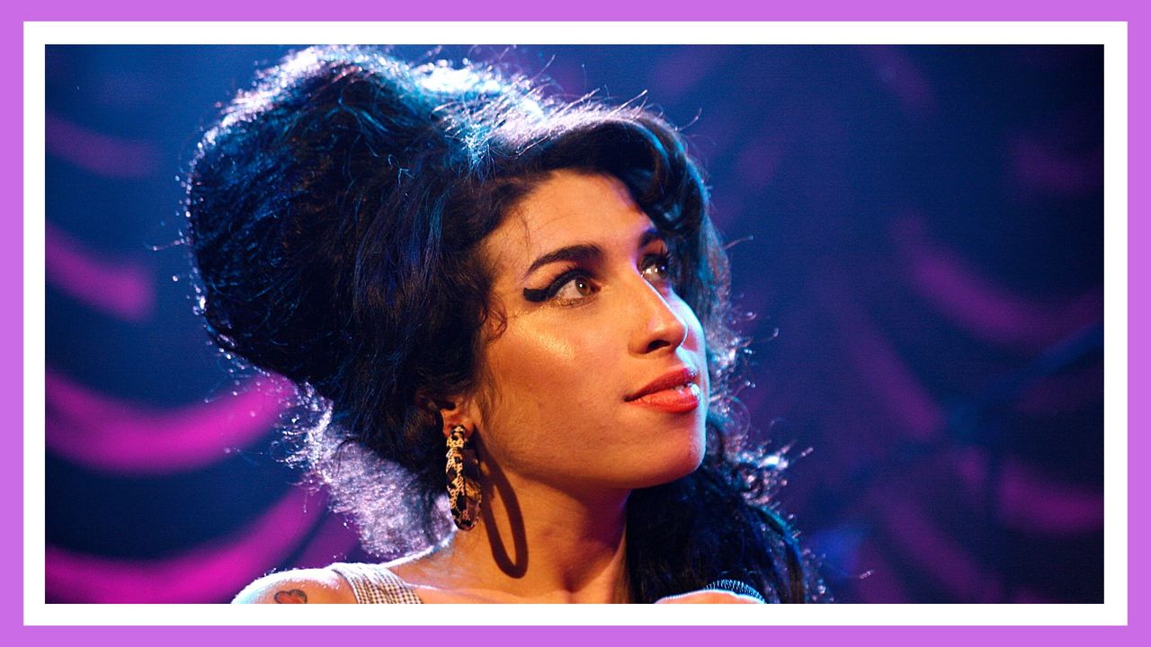 Sam Taylor-Johnson is directing the upcoming Amy Winehouse biopic. Pictured: SHEPHERD&#039;S BUSH EMPIRE Photo of Amy WINEHOUSE, Amy Winehouse performing on stage