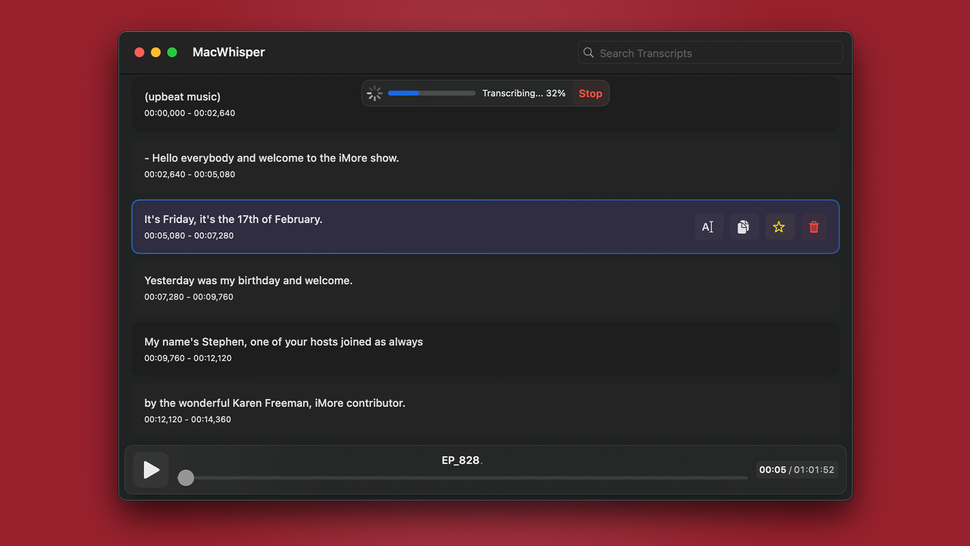 MacWhisper Uses AI To Make Transcribing Podcasts And Videos Even Easier ...