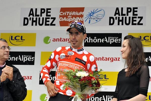Egoi Martinez (Euskaltel Euskadi) leads the mountains classification.