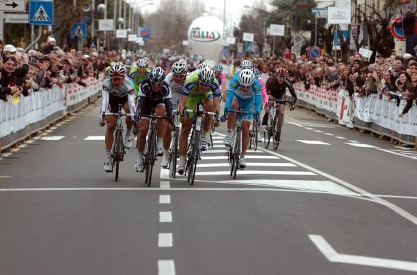 It was a close sprint on the line