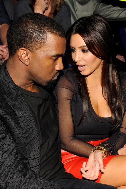 kanye west and kim kardashian pregnant