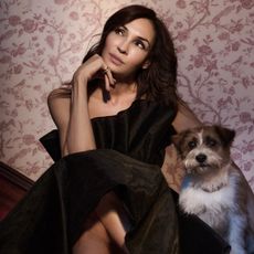 Promo image for Famke Janssen interview with Who What Wear. 