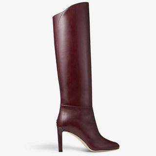 Jimmy Choo over the knee brown boots