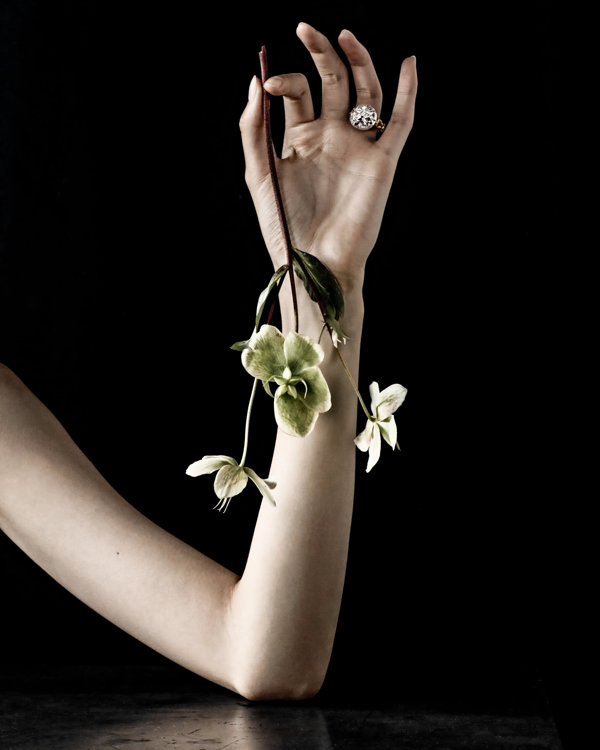 An image of a Jessica McCormack engagement ring.