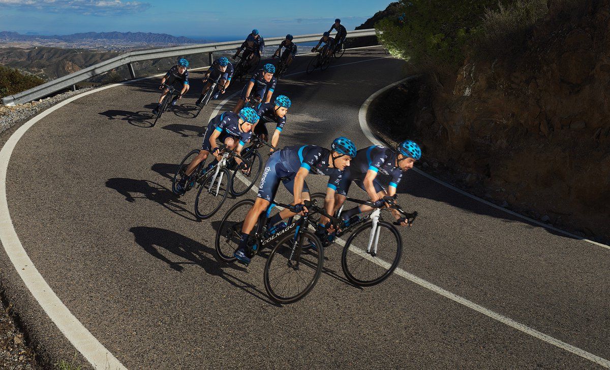 Team Novo Nordisk show off their 2019 colours