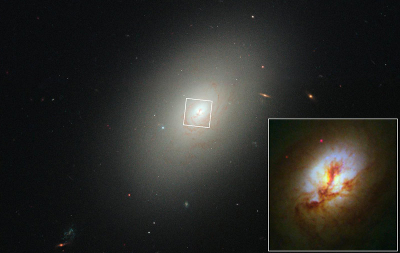 Old Galaxy Still Giving Birth to Baby Stars