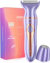 EESKA 2-in-1 Electric Razor for Women