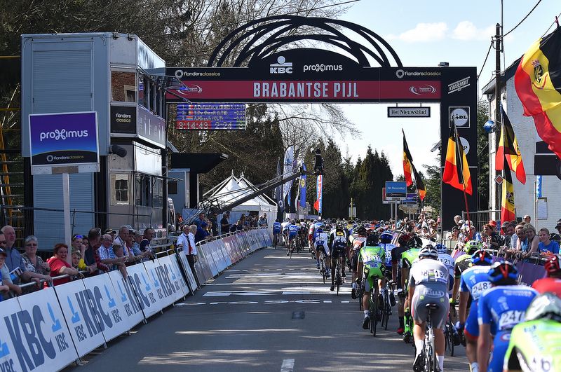 The finishline in Overijse