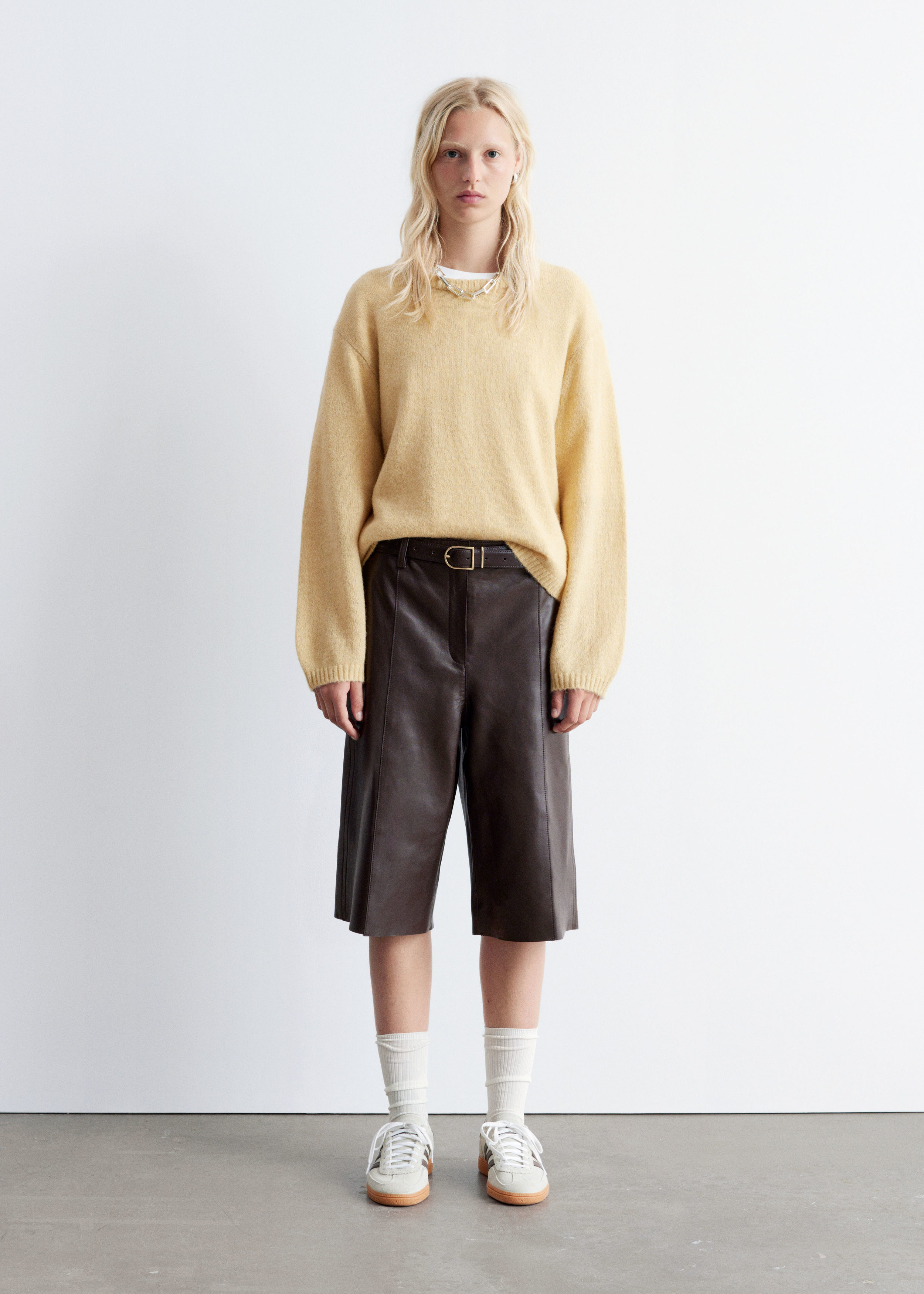 Knitted Alpaca-Blend Sweater