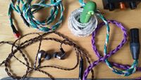 Photos featuring headphone and earphone cables.