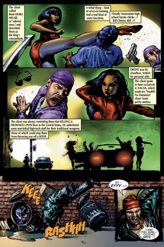 page from Black Panther #1