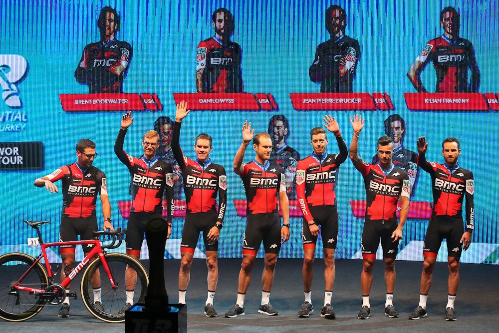 BMC Racing's roster is introduced