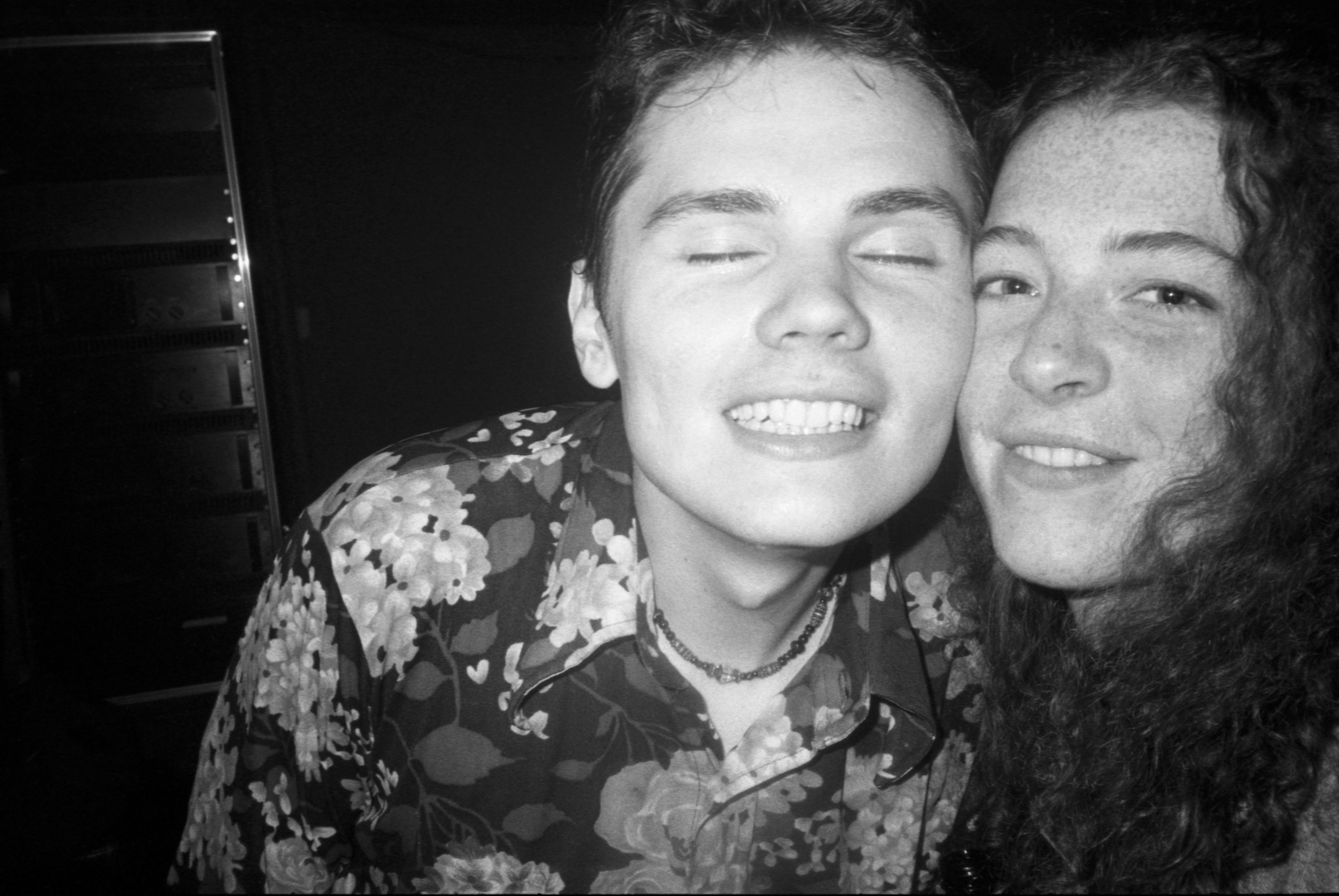 Self-Portrait with Billy Corgan, Sidestage, Siamese Dream tour, Club M&amp;eacute;tropolis, Montreal, 1993