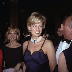 Princess Diana attends the Met Gala in New York