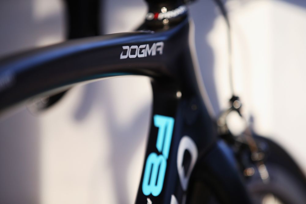 Sleek lines on show with the Pinarello Dogma F8