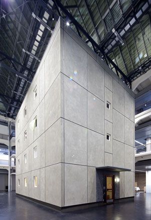 custom-built museum's space
