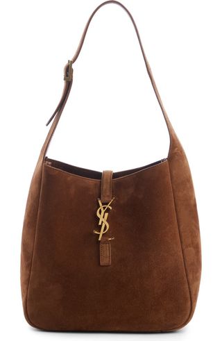 Small Le 5 à 7 Suede Hobo Bag