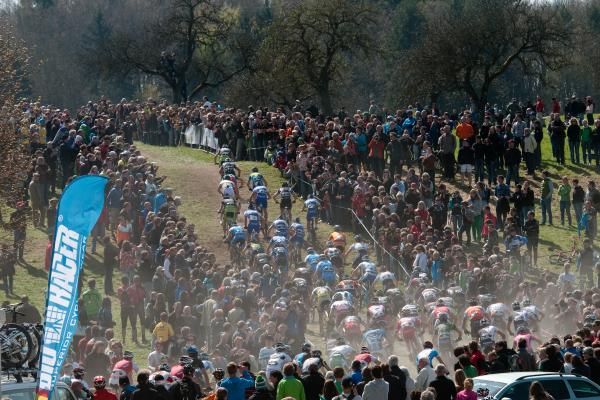 The elite men are off
