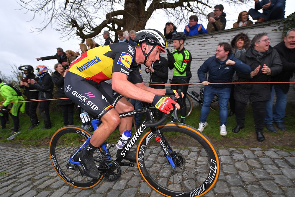 Yves Lampaert (Deceuninck-QuickStep) at Omloop Het Nieuwsblad