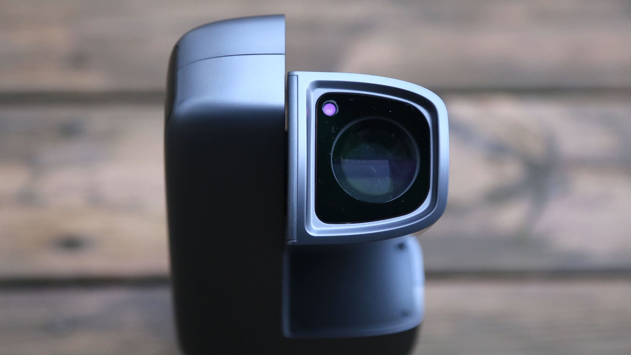 This genuinely pocket-sized smart telescope makes capturing the deep sky and the solar system almost effortless 3 MyCelestialApp A top view of the DwarfLab Dwarf Mini lens.