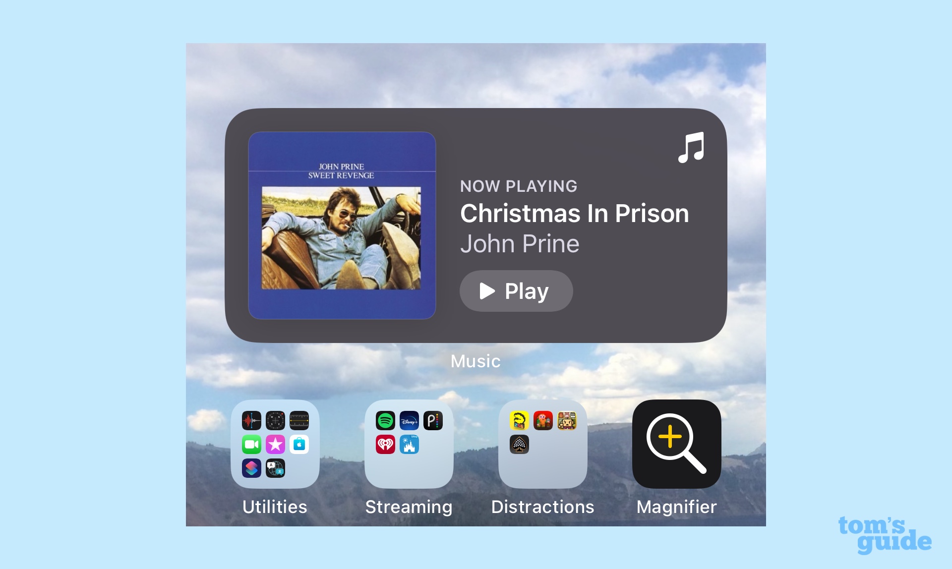 Интерактивный музыкальный виджет в iOS 17