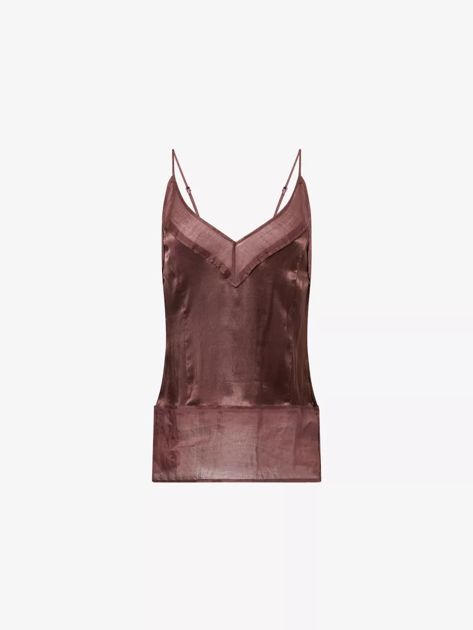 Jude Shoulder-Straps Woven Top