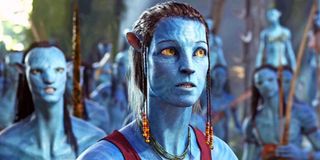 Sigourney Weaver in her Avatar in Avatar