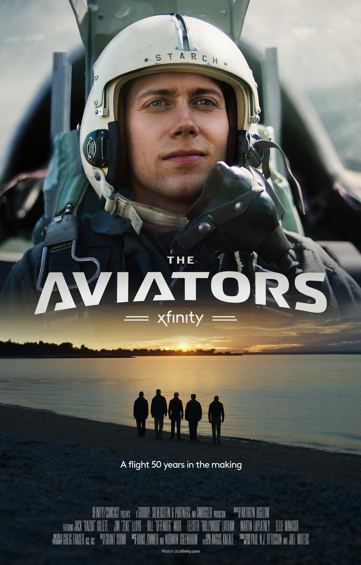 Comcast has launched the “The Aviators” ad campaign to honor the military community.