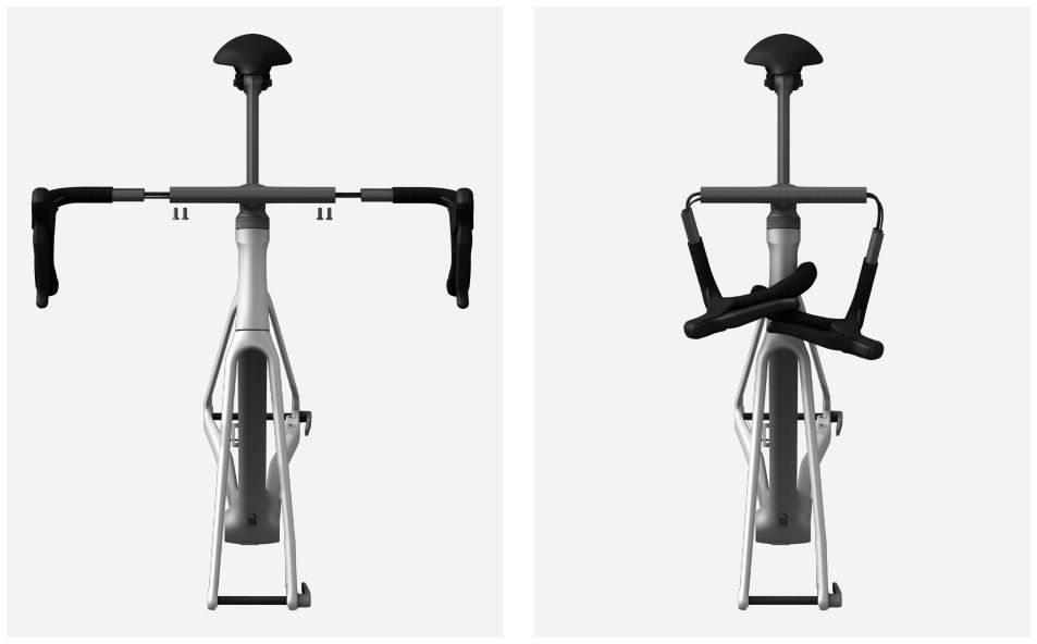 Canyon Aeroad folding handlebars