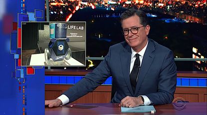 Stephen Colbert mocks the Rollbot