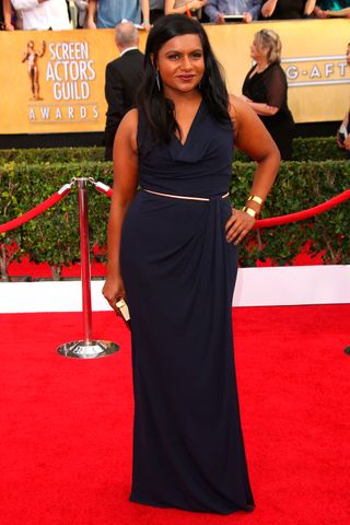 Mindy Kaling Hits The Screen Actors Guild Awards In Los Angeles