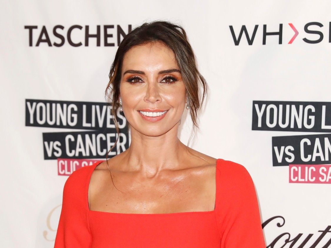 Christine Lampard on the red carpet