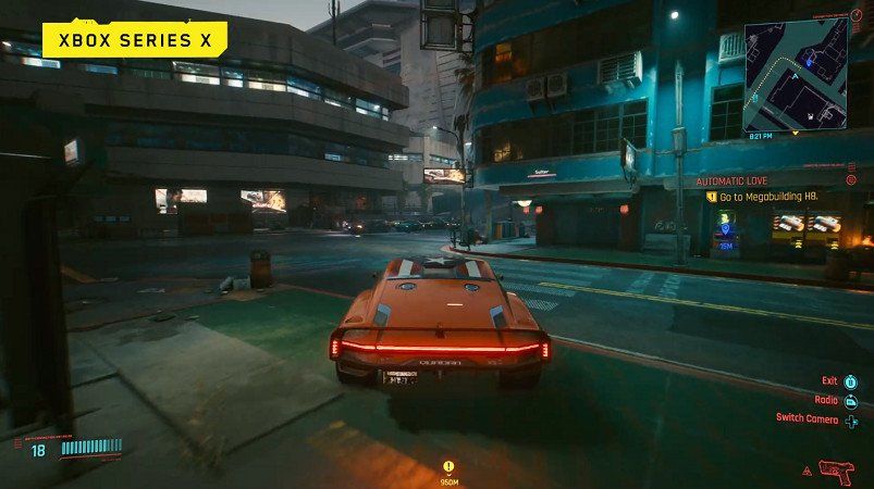 Cyberpunk 2077 Xbox Series X Footage